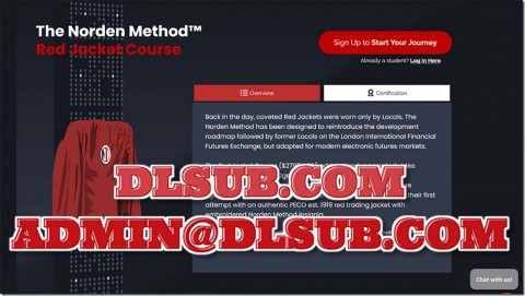 Product image of Norden Method - Red Jacket Course online course and trading education
