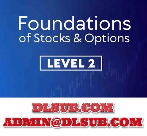 Professional cover image of TradeSmart University Foundations of Stocks and Options Level 2 digital course